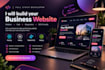 build a professional business website with responsive web design