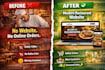 website design modern website