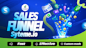 create your sales funnel with systeme io