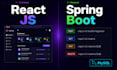 build a full stack web application using react and spring boot