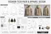 create fashion tech packs,tech packs, technical sketches and apparel designs