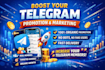 do organic telegram promotion telegram marketing