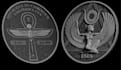 design 3d cryptocurrency coin, bitcoin, blockchain, nft logo