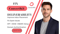 fix convertkit deliverability convertkit spam fix kit domain authentication