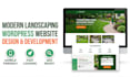 design a professional landscaping and lawn care website