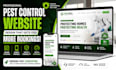 build squarespace pest control website fumigation website bug control website