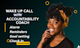 create a fun and motivating wake up call video message