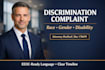 draft your ada or title vii discrimination complaint race gender disability