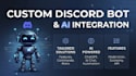 create a custom discord bot with ai integration