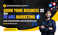 help your business grow 2x with fb and google ads