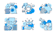 design custom icons, line icons, flat icons, solid icons, isometric icons