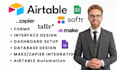 setup airtable database, airtable automation airtable crm airtable integration
