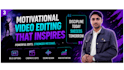 edit motivational videos style with captions