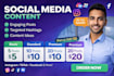 create engaging social media captions and posts