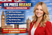 uk press release distribution and press release writing, PR distribution UK PR