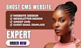 build ghost cms website ghost blog newsletter migrate or clone ghost website cms