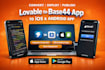 convert deploy lovable ai base44 replit app to ios android app capacitor publish