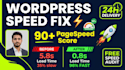 fix your slow wordpress website speed and performance