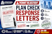 fix building permit rejections and plan check corrections