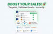 provide verified email list and lead generation service