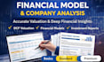 build a financial model and perform company analysis
