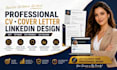 write professional resume CV build cover letter edit optimize linkedin design uk