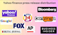 do press release writing and press release distribution
