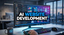 do ai software development, full stack website backend, front end develop