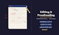edit and provide critical feedback for your writing