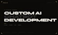 build a custom ai chatbot or automation script using python
