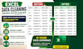 clean and organize your excel or CSV data, merge and split files