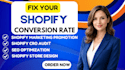 do conversion rate optimization with expert cro audit and shopify store redesign