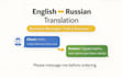 translate and write business messages