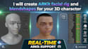 setup arkit facial rig blendshapes
