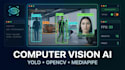 develop computer vision ai using opencv, yolo, mediapipe and cloud vision API