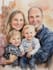 create a watercolor family portrait