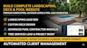 generate hardscaping deck pool and tree lead and build website
