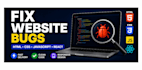fix frontend bugs in HTML CSS javascript and react