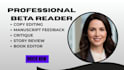 be your alpha critique romance beta reader