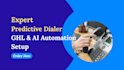 build predictive dialer ghl ai receptionist for appointment setting