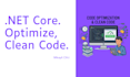 optimize your net core API and ef core database