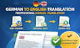do professional german translation