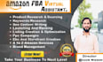be your expert amazon virtual assistant, private label, fba