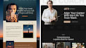 build webflow retreat website, coaching website, high converting landing page