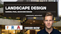 do landscape design, frontyard, backyard, garden, pool, patio as an architect