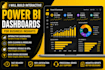 build power bi dashboards for data analysis and insights
