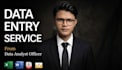 do data entry, copy paste, data collection, typing
