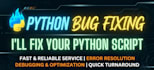 debug, fix and optimize your python code or script