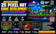 develop 2d pixel art game in godot engine with gdscript and gameplay mechanics