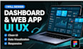 design clean and professional UI UX